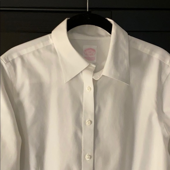Brooks Brothers Petite Tailored Button Down Shirt - Picture 2 of 8